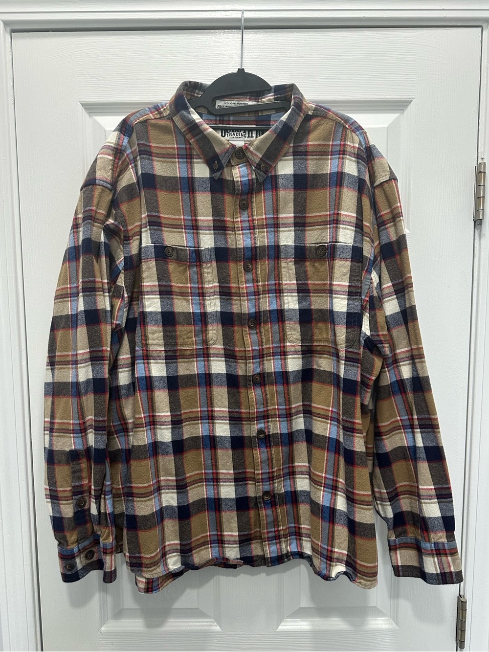 Duluth Trading Co Free Swinging Flannel